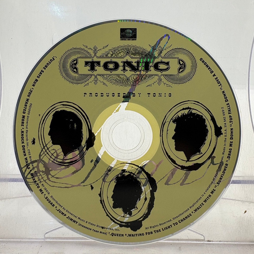Tonic Sugar CD Album 1999 Alternative Rock 314 542 069-2 Universal Records